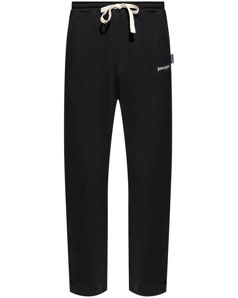 Palm Angels Jogginghose mit Logo-Stickerei - Schwarz Schwarz