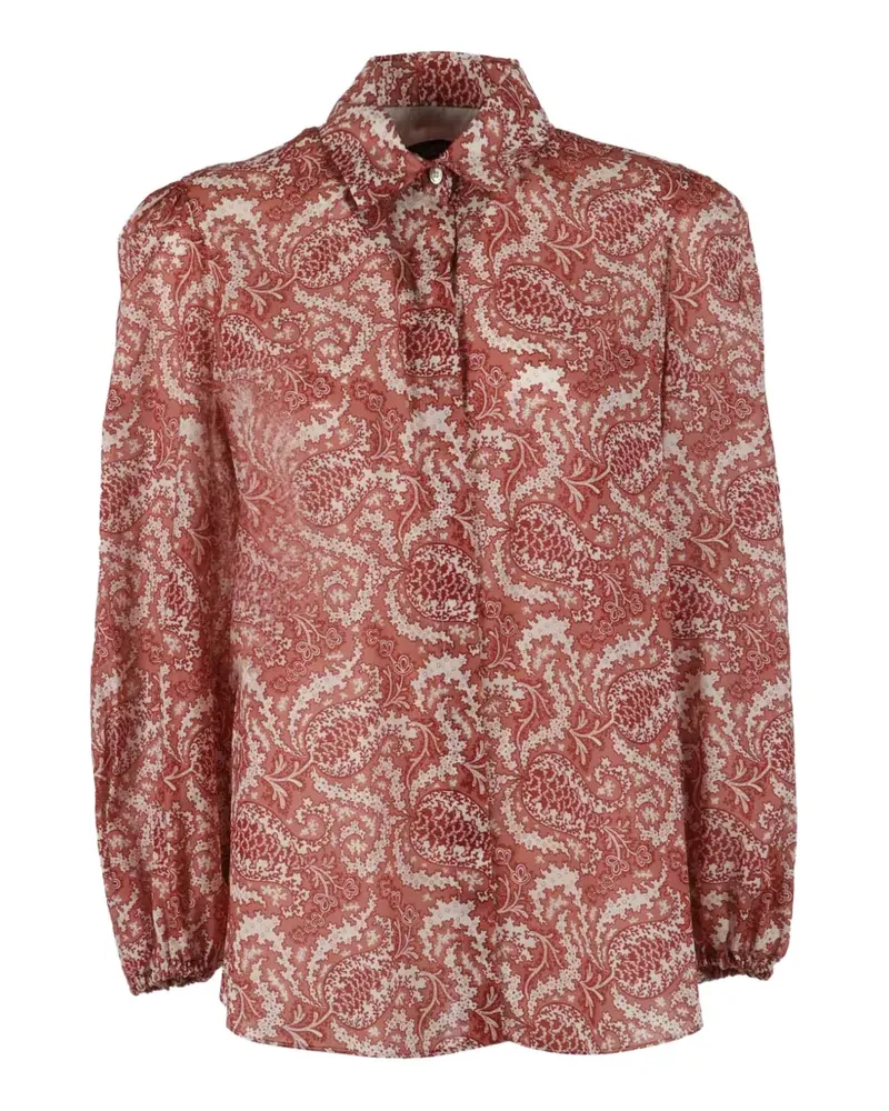 Max Mara patterned shirt - Rot Rot