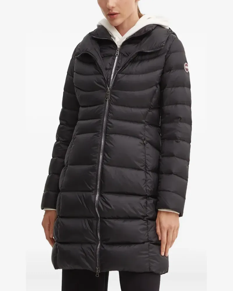 Colmar hooded zip coat - Schwarz Schwarz
