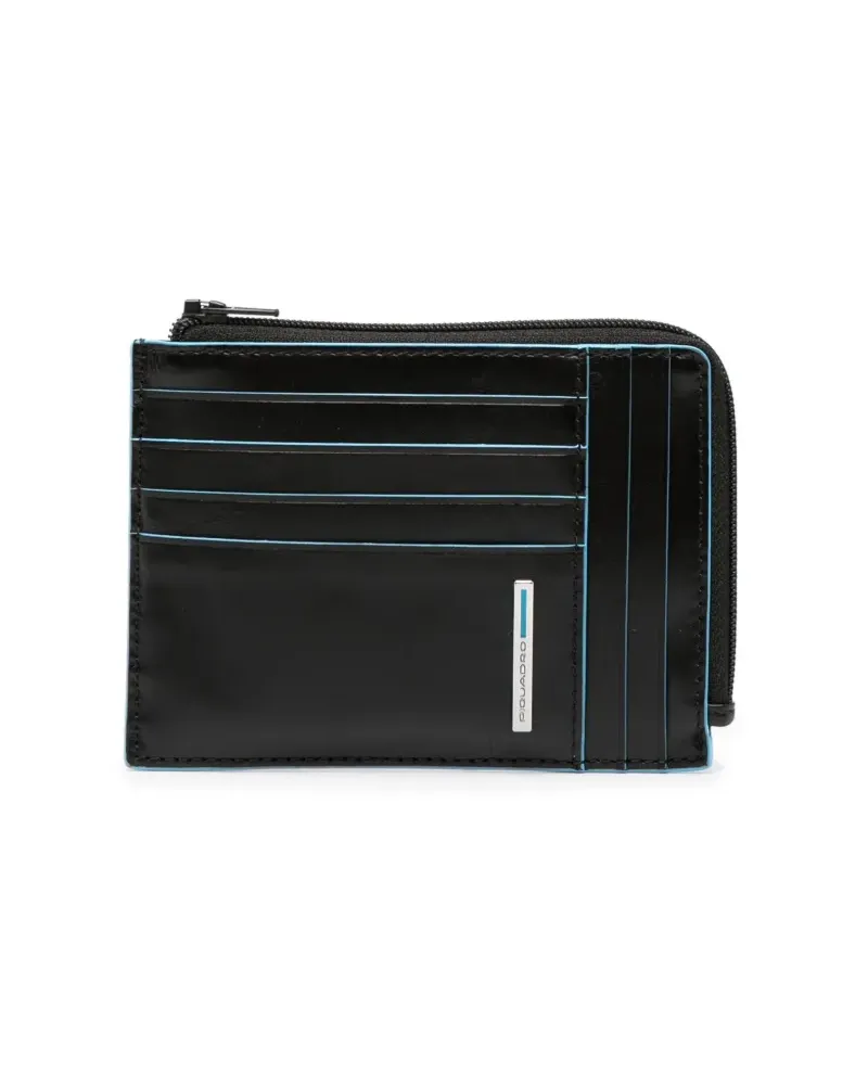Piquadro B2 Revamp Portemonnaie - Schwarz Schwarz