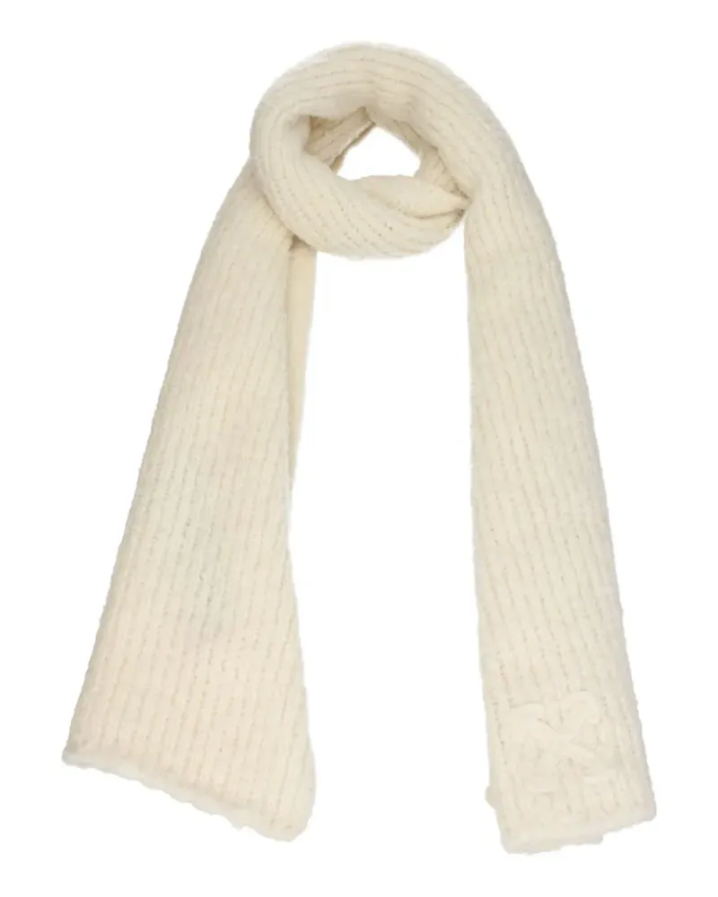 OFF-WHITE Gestrickter Schal mit Logo - Nude Nude