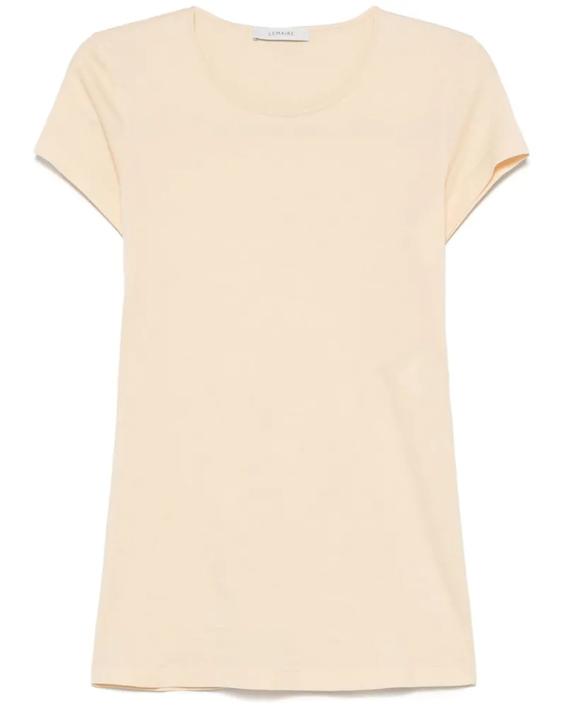 Christophe Lemaire Klassisches T-Shirt - Gelb Gelb