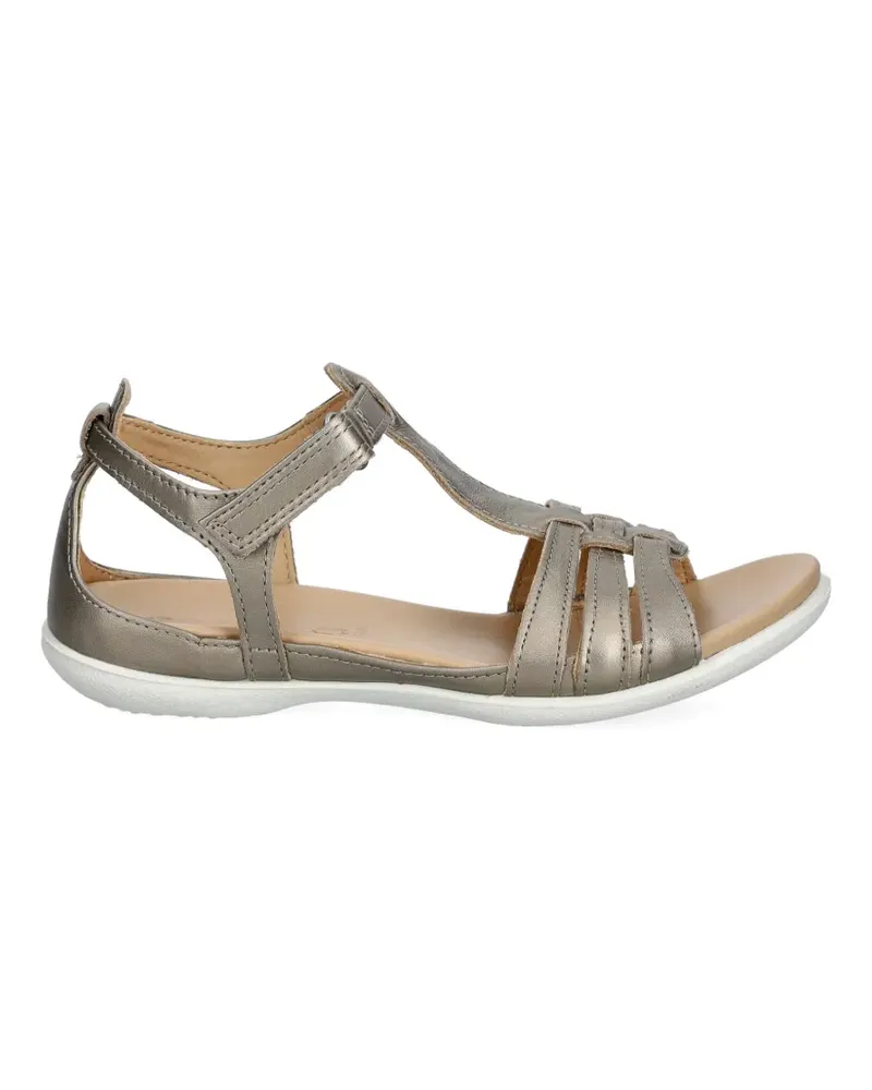 Ecco Flash metallic-leather touch-strap sandals - Gold Gold