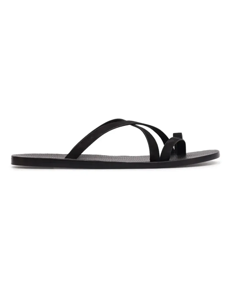Tom Ford Sandalen mit überkreuzten Riemen - Schwarz Schwarz