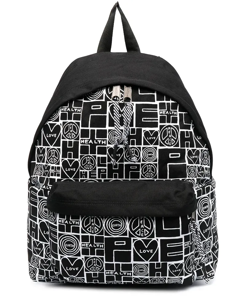 10 Corso Como Peace & Love Rucksack - Schwarz Schwarz