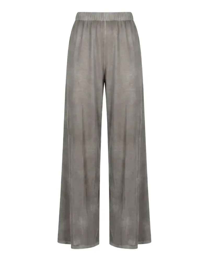 Avant Toi elasticated-waistband palazzo pants - Grau Grau