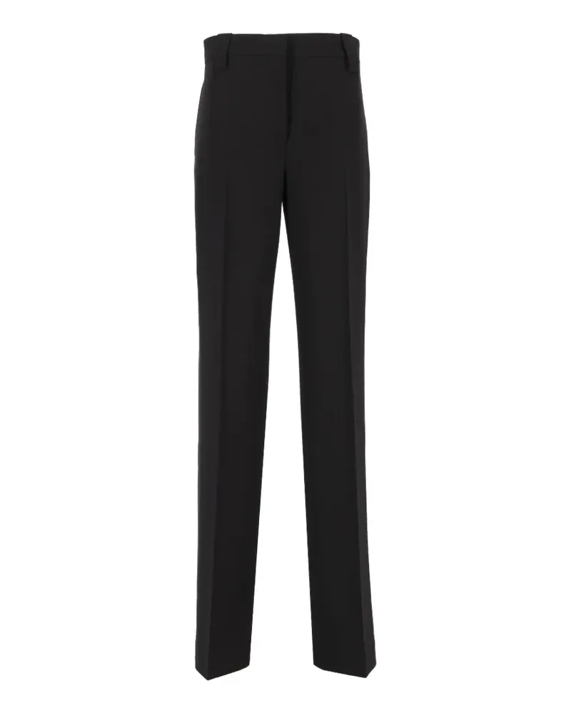 Versace Hose aus Stretch - Schwarz Schwarz