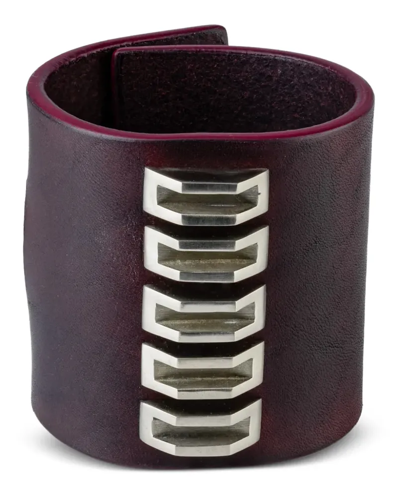 Parts Of Four Restraint Charm Armband mit Nieten in Pyramidenform - Violett Violett