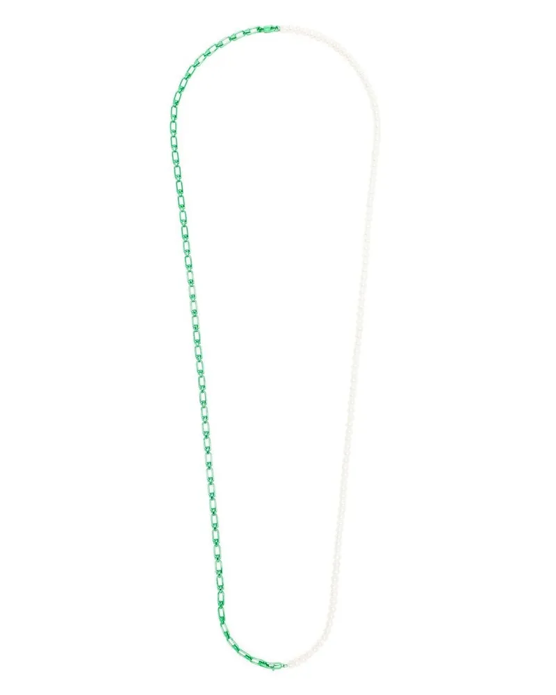 EÉRA Perlenkette aus Sterlingsilber mit Perlen - Weiß Weiß