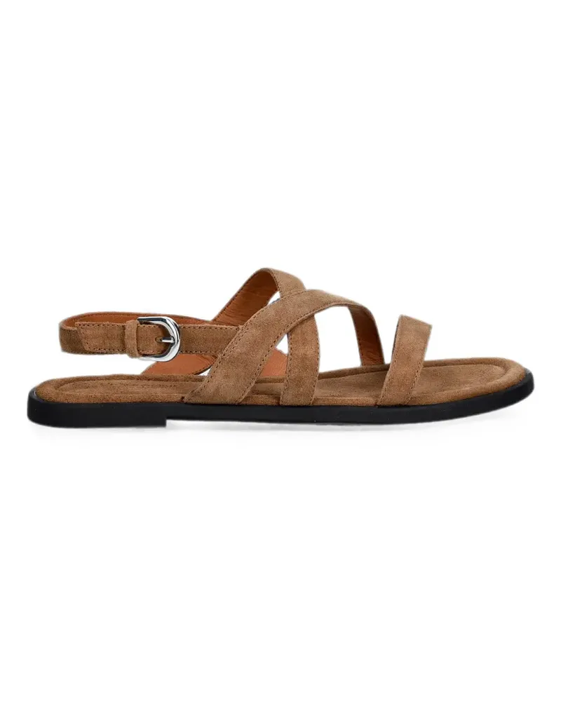 Vagabond Zaida crossover-strap buckle-fastening sandals - Nude Nude