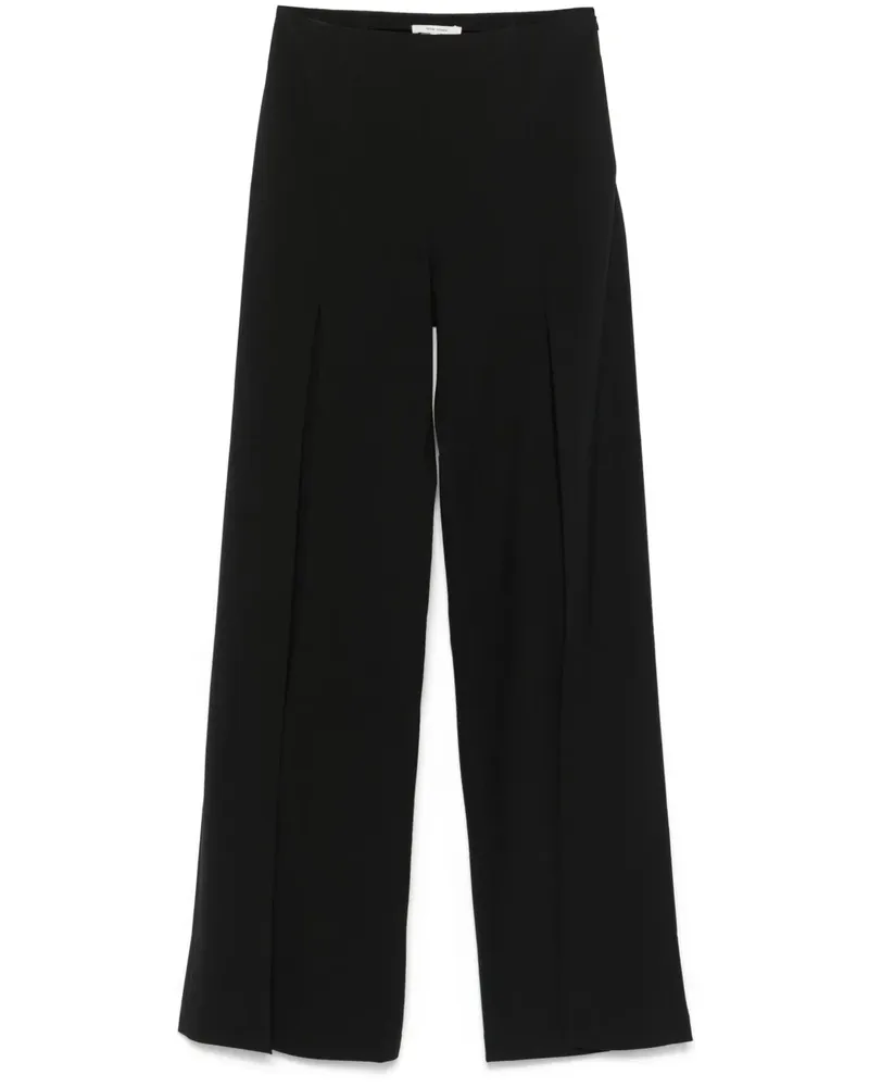 Nensi Dojaka Hose mit Schlitzen - Schwarz Schwarz