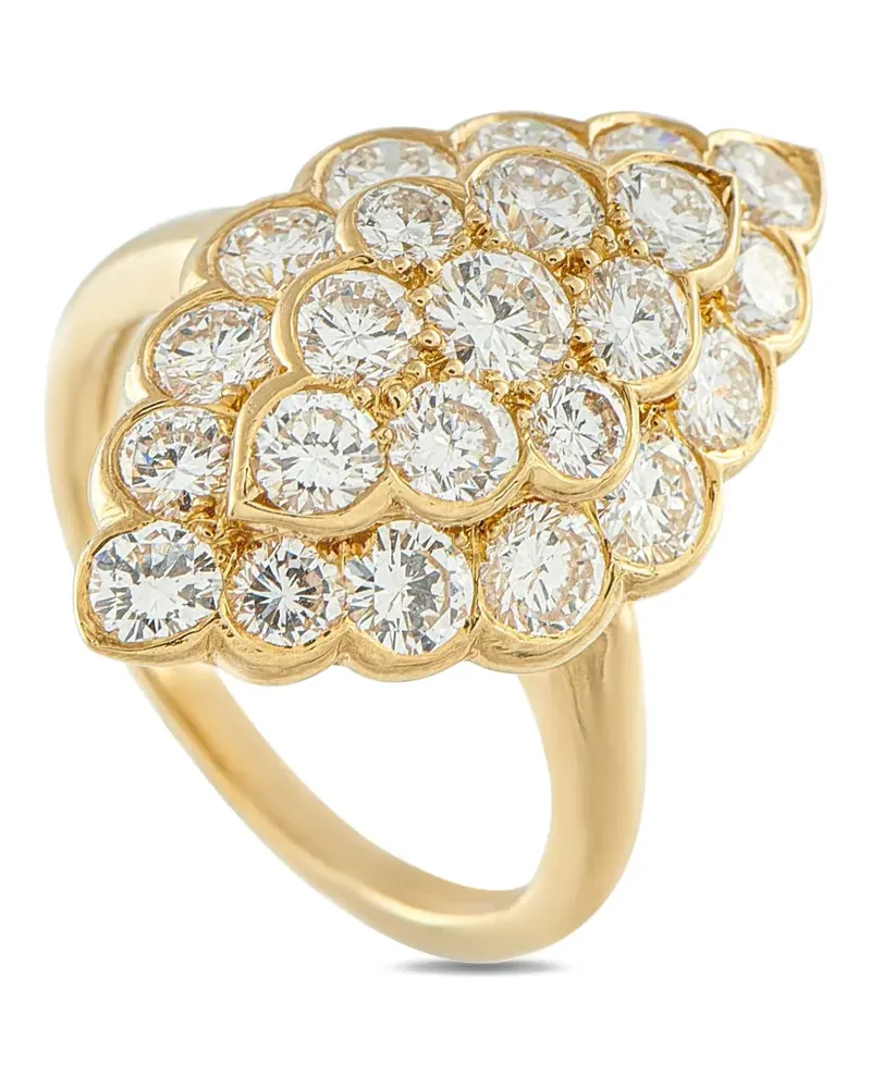 Van Cleef & Arpels 18K yellow gold diamond ring Gold