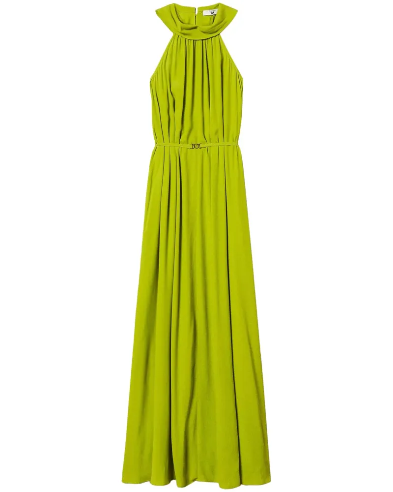 Twin-Set Klassisches Jersey-Kleid - Grün Grün