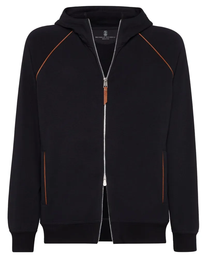 Brunello Cucinelli Klassischer Hoodie - Schwarz Schwarz