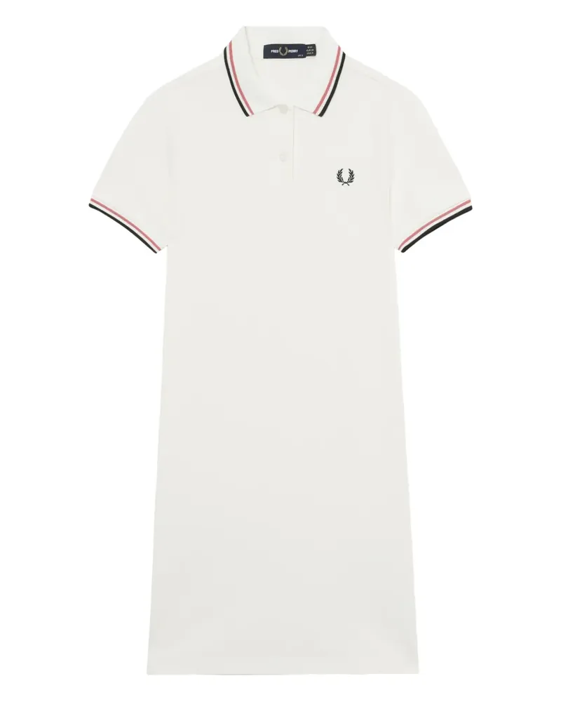 Fred Perry Polo-Minikleid mit Kragenspitzen - Nude Nude