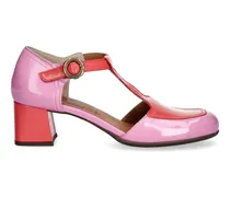 Pumps mit Blockabsatz - Rosa
