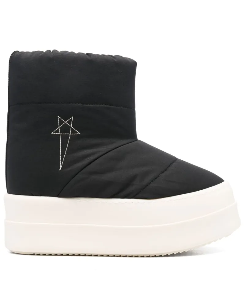 DRKSHDW by Rick Owens Mega Bumper Stiefel Schwarz