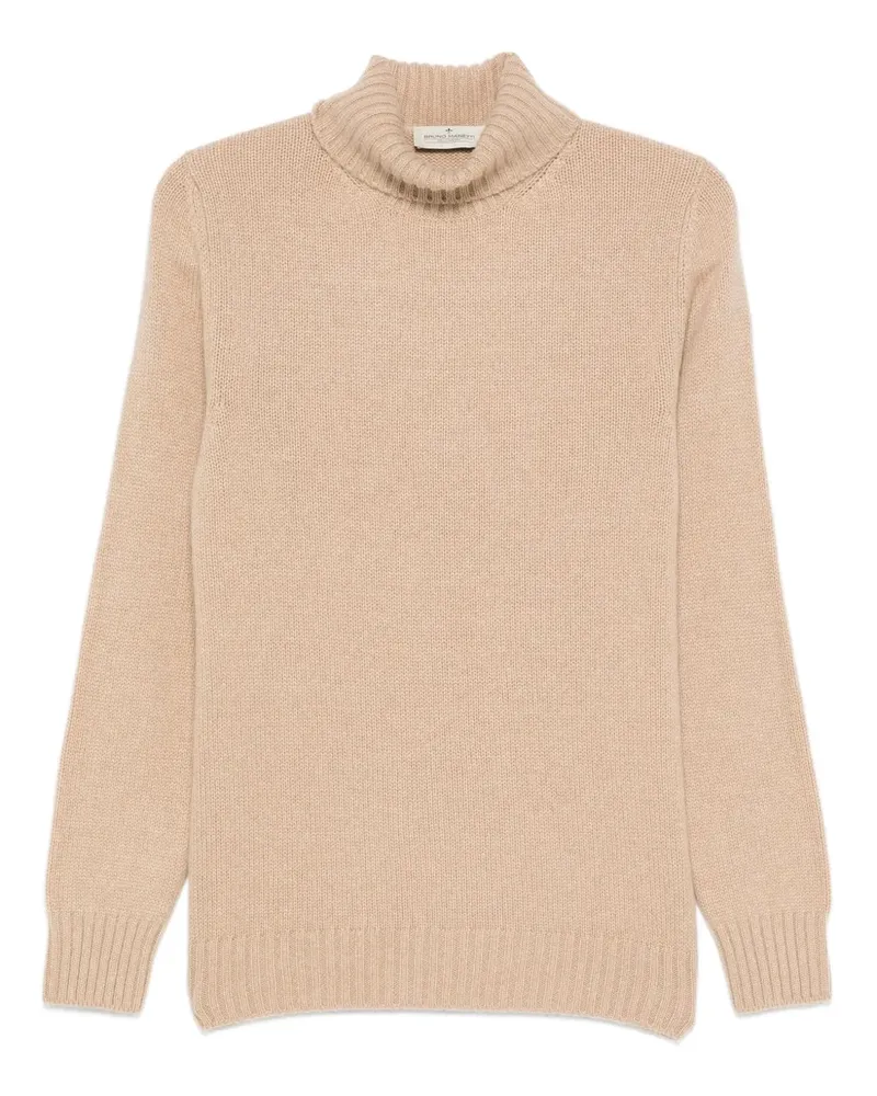 Bruno Manetti Fein gestrickter Pullover - Nude Nude