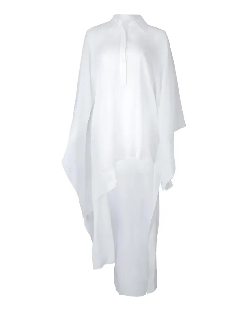 Michael Kors asymmetric caftan - Weiß Weiß