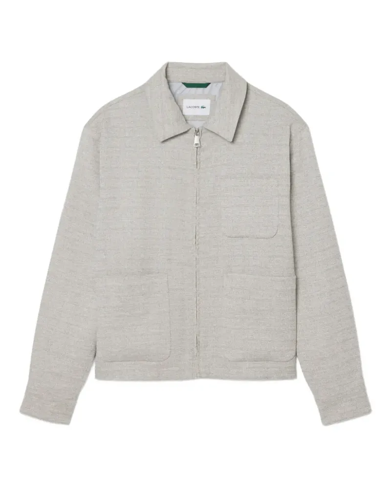 Lacoste zip-up jacket - Grau Grau