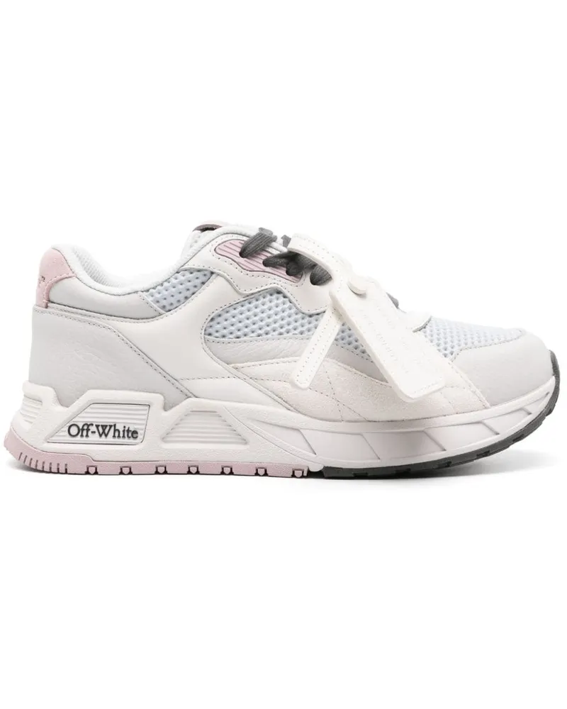 OFF-WHITE Kick Off Sneakers mit Einsätzen - Weiß Weiß