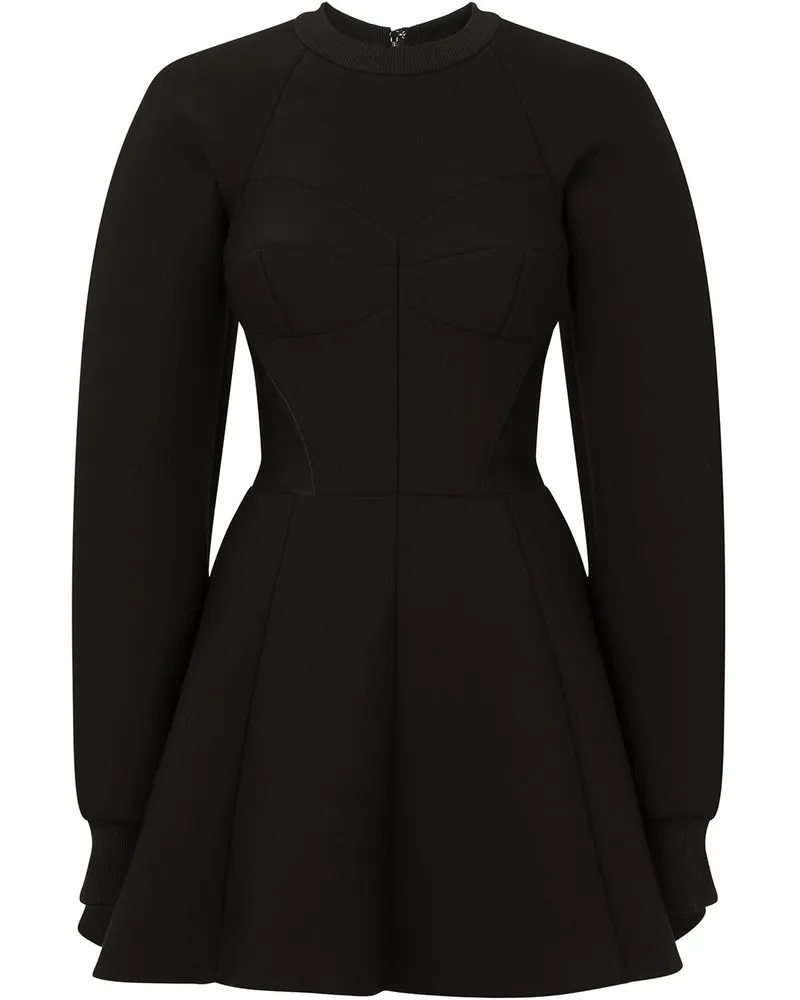 Dolce & Gabbana Schmales Kleid - Schwarz Schwarz
