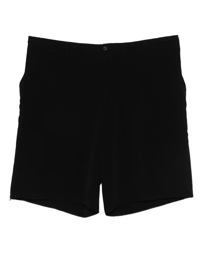 Yohji Yamamoto Shorts mit Seitentaschen - Schwarz Schwarz