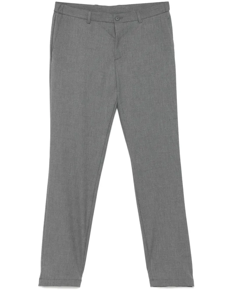 HUGO BOSS Karierte Hose - Grau Grau