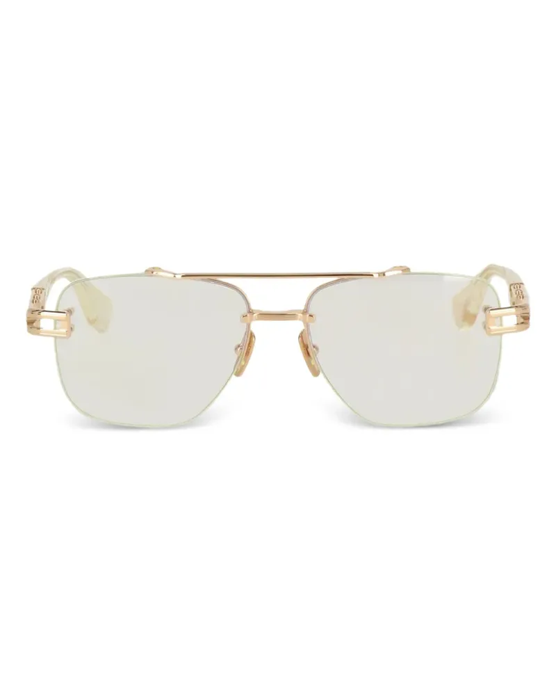 DITA Brille mit goldfarbenen Gläsern Gold