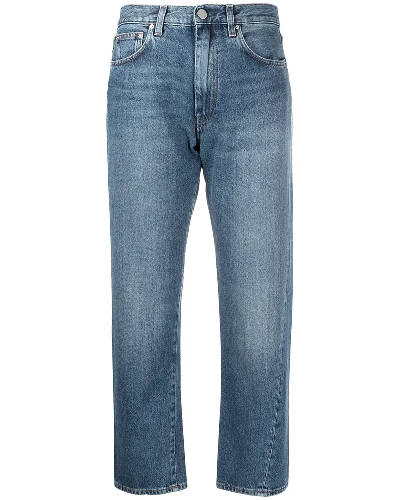 Totême Klassische Cropped-Jeans - Blau Blau
