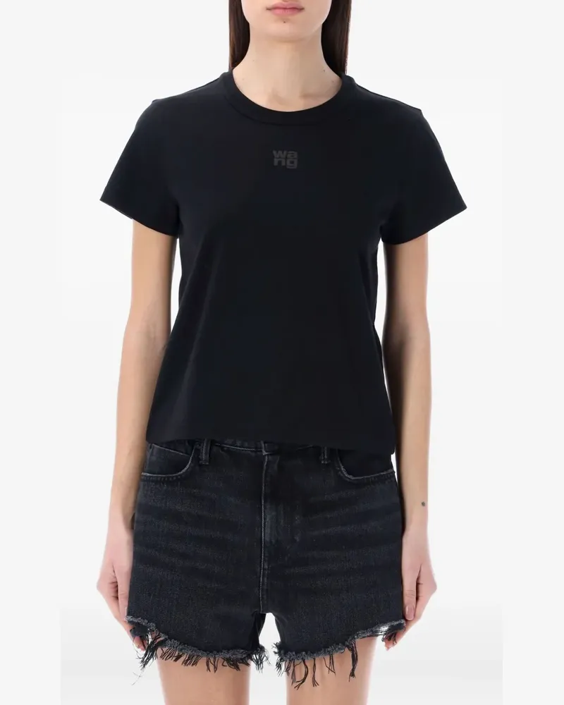 Alexander Wang T-Shirt mit Logo-Detail - Schwarz Schwarz