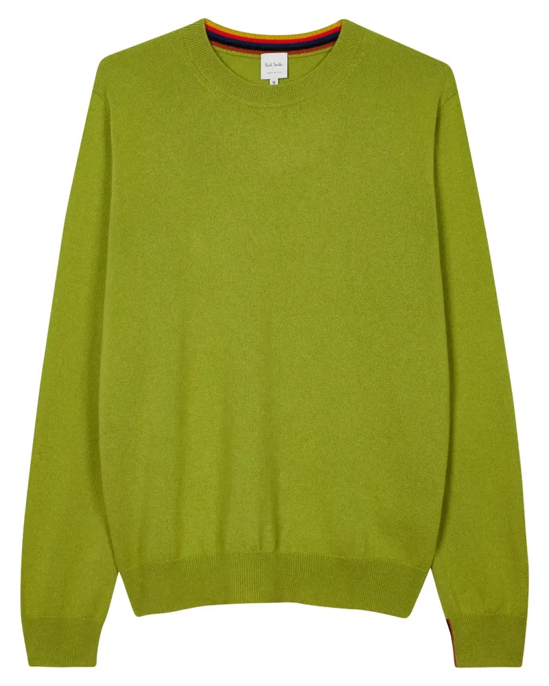 Paul Smith Kaschmirpullover mit rundem Ausschnitt - Grün Grün