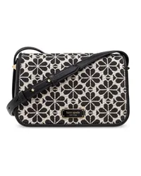 Kate Spade Umhängetasche aus Blumen-Jacquard Schwarz