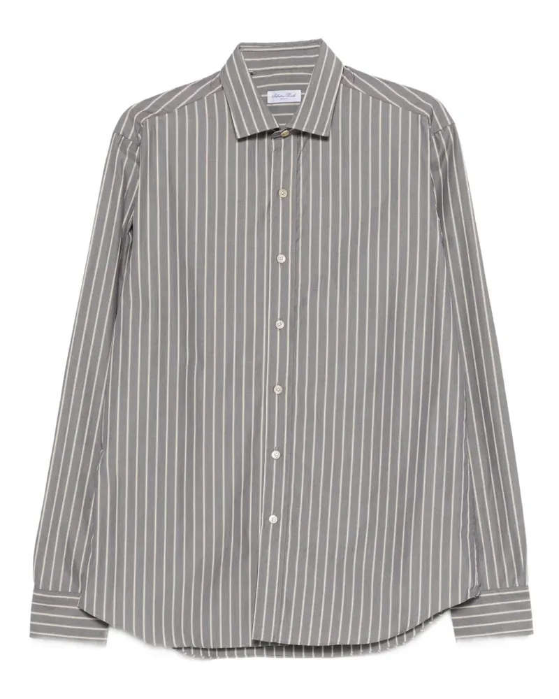 Salvatore Piccolo double-stripe classic shirt - Grau Grau