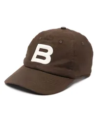 Bally Baseballkappe mit Logo Braun