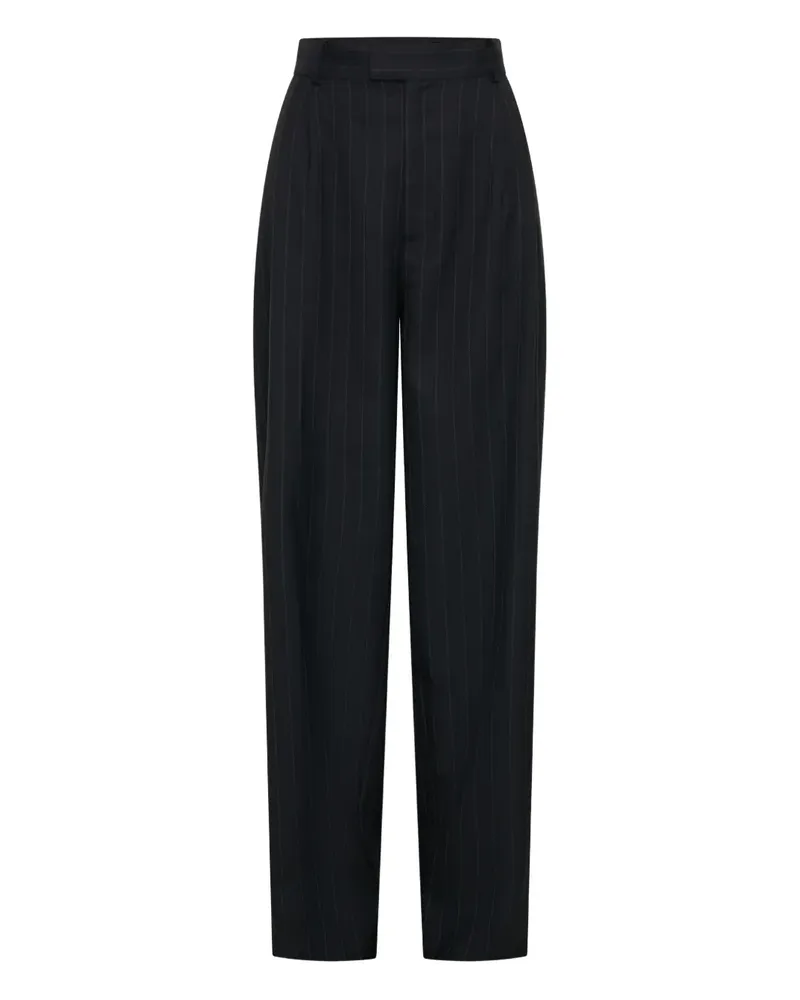 NICHOLAS Amadea pinstripe trousers - Schwarz Schwarz