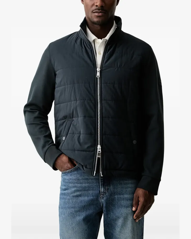 Marc O'Polo quilted high-neck jacket - Blau Blau
