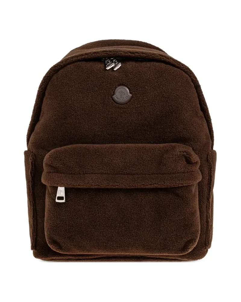 Moncler Rucksack aus Fleece - Braun Braun