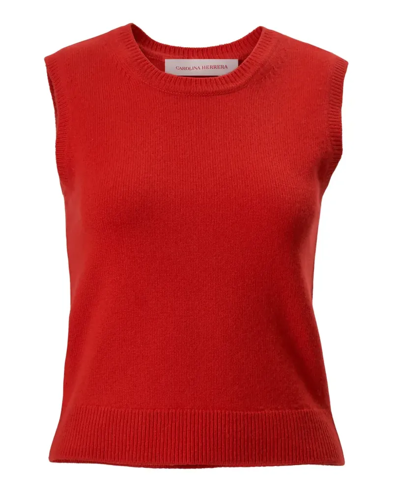 Carolina Herrera New York Gestricktes Oberteil - Rot Rot
