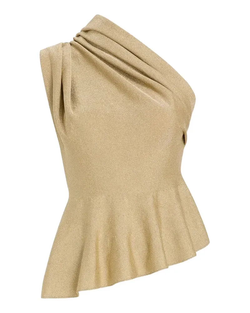 KHAITE Drapierte Aimee Bluse - Gelb Gelb