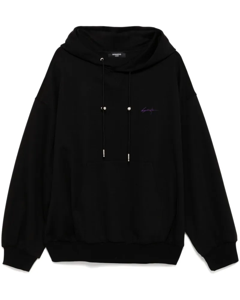 SONGZIO Batman Night Hoodie - Schwarz Schwarz