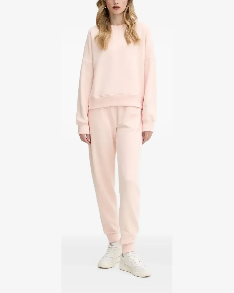 Armani Exchange Sweatshirt mit Ärmeldetail - Rosa Rosa