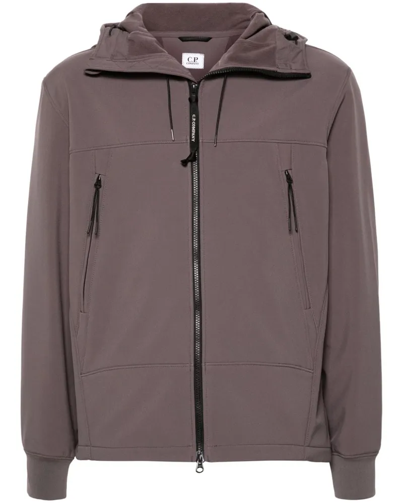 C.P. Company C.P. Shell-R Jacke mit Goggle-Detail - Grau Grau
