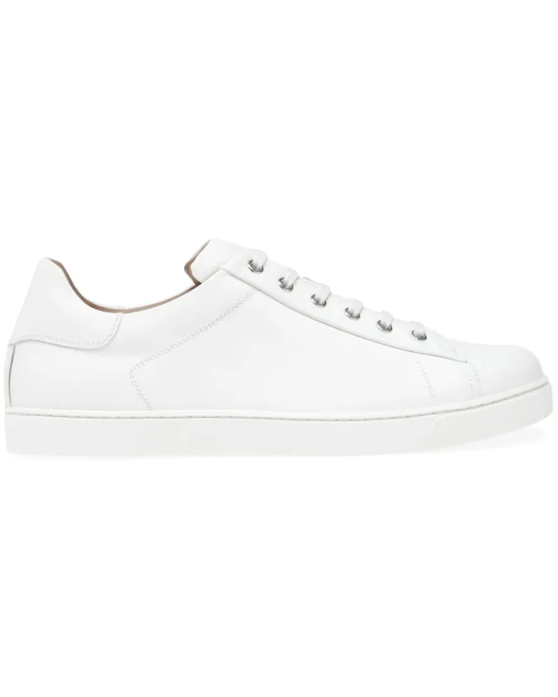 Gianvito Rossi Sneakers aus Leder - Weiß Weiß