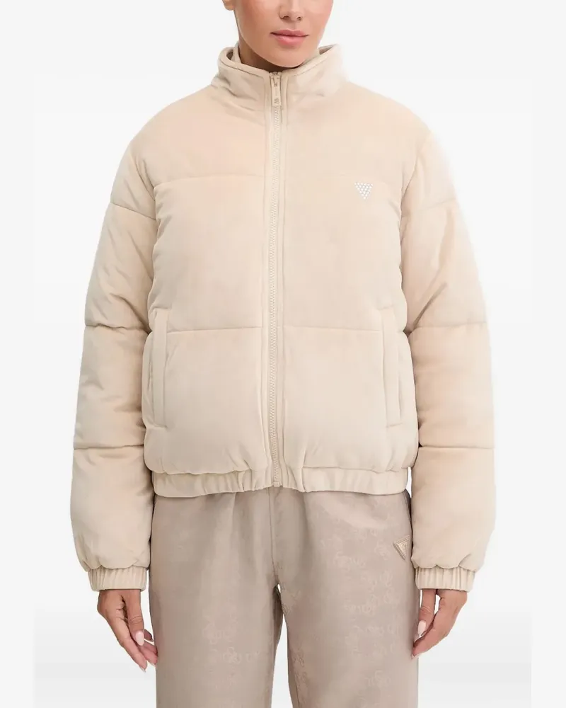Guess quilted zip jacket - Nude Nude