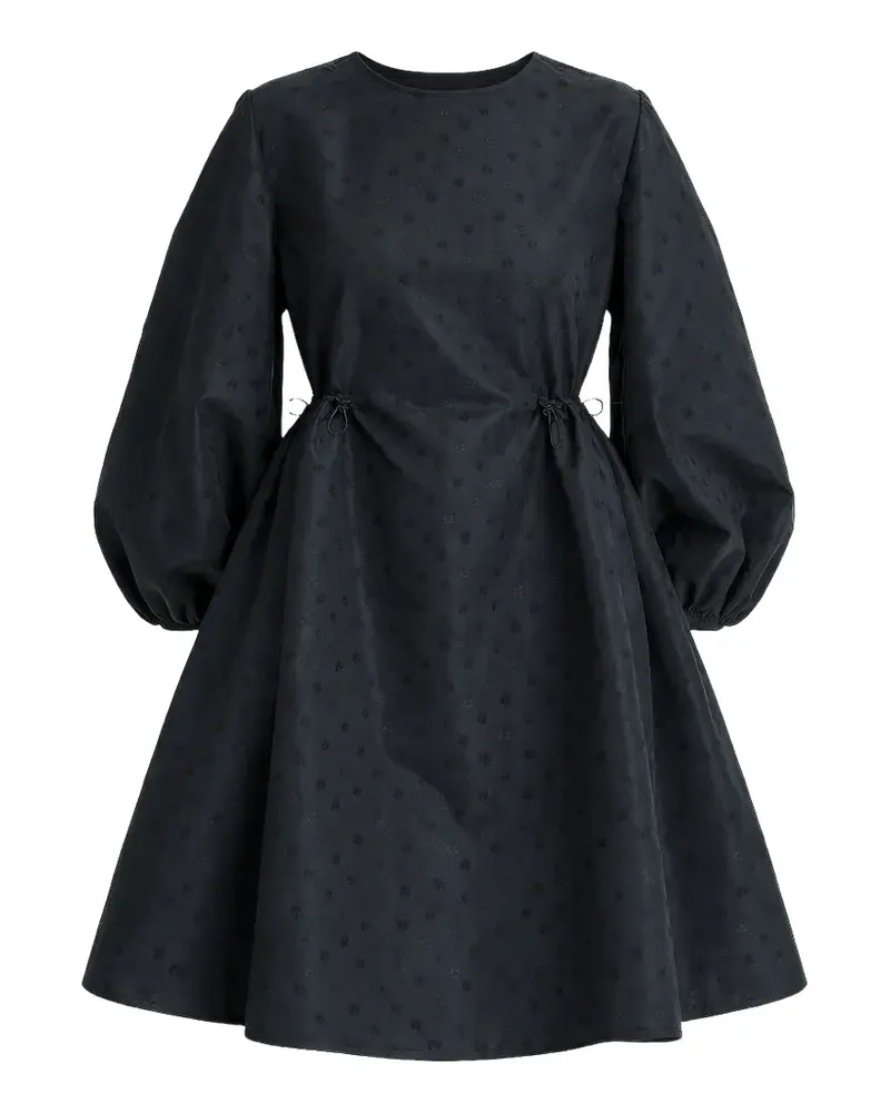 Cecilie Bahnsen CBclo balloon-sleeve A-line mini dress - Schwarz Schwarz