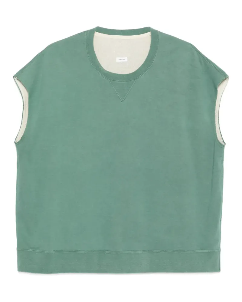 Visvim Ärmelloses Sweatshirt - Grün Grün
