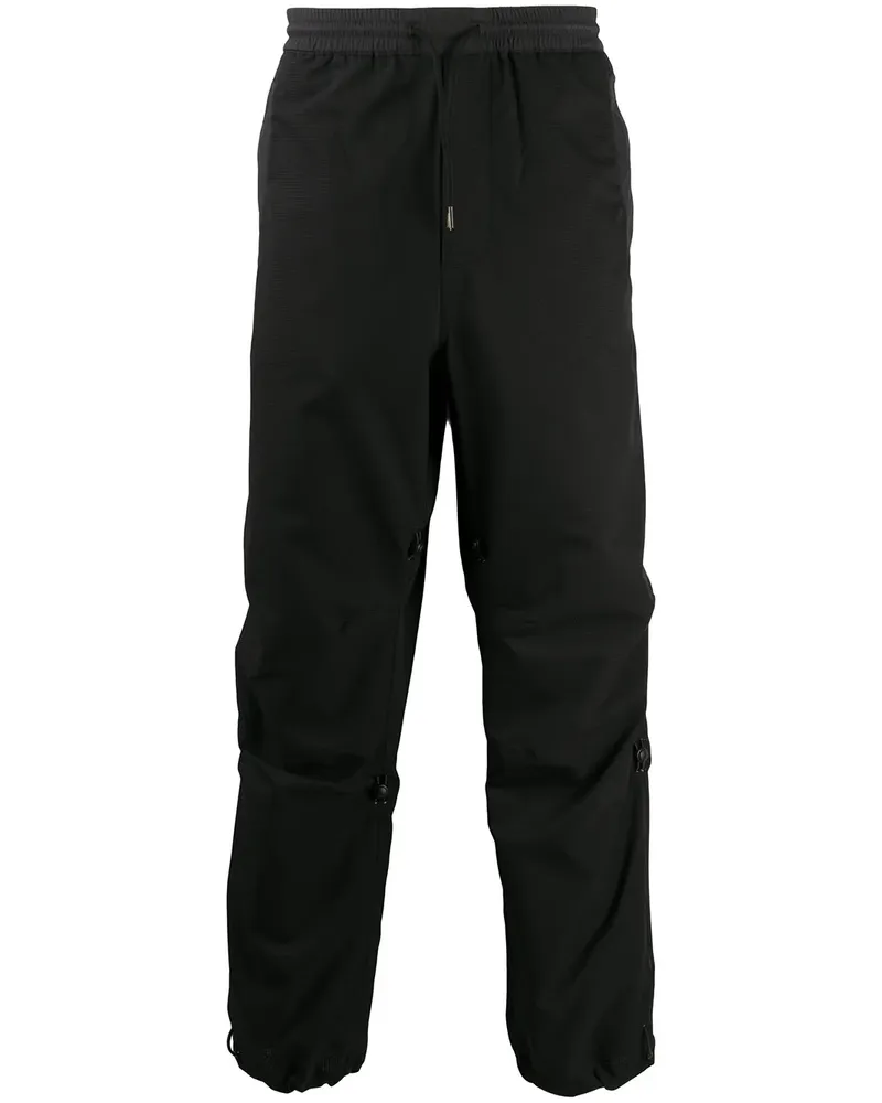 maharishi Jogginghose mit Kordelzug - Schwarz Schwarz