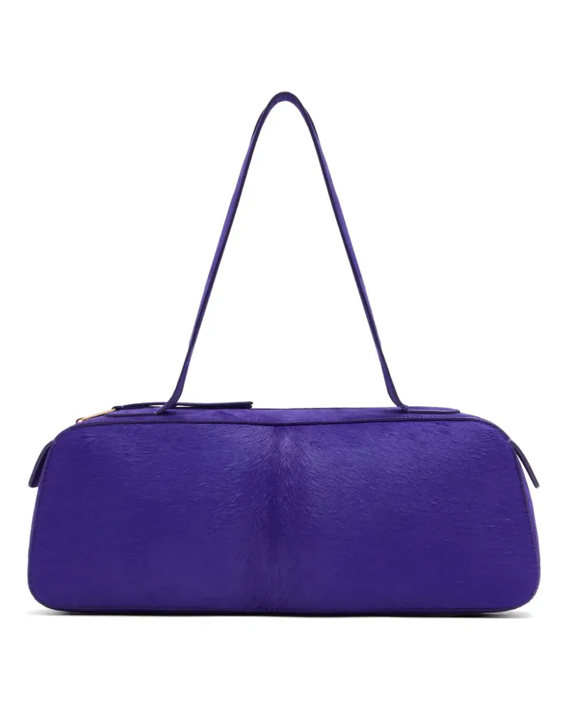 KHAITE zip shoulder bag - Violett Violett