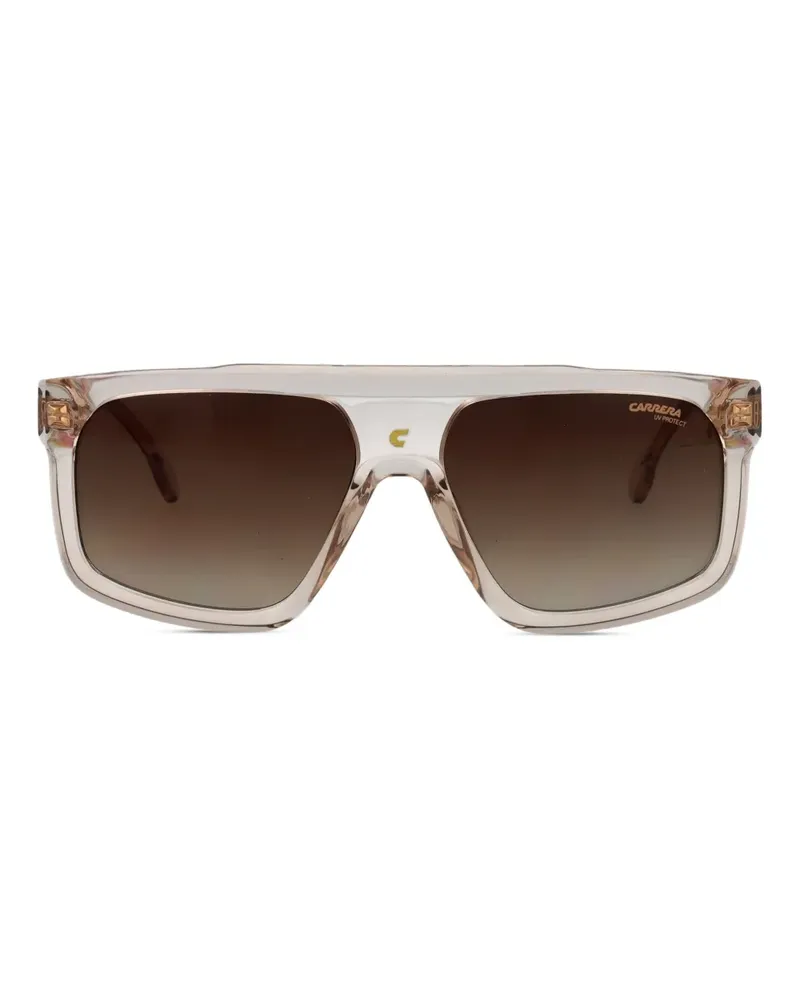 Carrera Getönte Pilotenbrille - Nude Nude